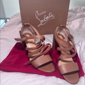 Christian Louboutin Chunky Heels
